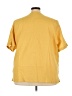 Unbranded Yellow Short Sleeve Henley Size 5X - photo 2