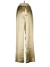 Vince. 100% Polyester Metallic Gold Faux Leather Pants Size 7 - photo 1