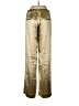 Vince. 100% Polyester Metallic Gold Faux Leather Pants Size 7 - photo 2