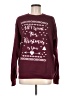 Jerzees Burgundy Pullover Sweater Size M - photo 1