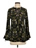 Skye's The Limit Green Long Sleeve Blouse Size S - photo 1