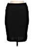 Basic House Solid Black Casual Skirt Size M - photo 1