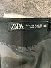 Zara Solid Black Casual Skirt Size M - photo 3