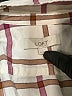 Ann Taylor LOFT Plaid Ivory Long Sleeve Button-Down Shirt Size M - photo 7