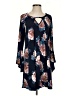 Altar'd State Floral Blue Casual Dress Size S - photo 1