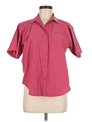 Petite Sophisticate Short Sleeve Blouse (view 1)