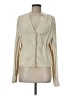 Hazel Moon 100% Polyester Ivory Cardigan Size M - photo 1