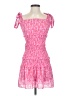 Unbranded 100% Polyester Hearts Pink Cocktail Dress Size S - photo 1