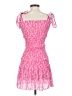 Unbranded 100% Polyester Hearts Pink Cocktail Dress Size S - photo 2