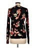 Merona Floral Black Pullover Sweater Size M - photo 2