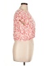 Versona 100% Rayon Pink Short Sleeve Blouse Size XXL - photo 4