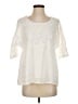 Unbranded Ivory Short Sleeve Blouse Size S - photo 1