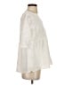Unbranded Ivory Short Sleeve Blouse Size S - photo 4