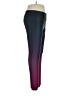 Be Inspired Color Block Purple Yoga Pants Size XL - photo 4