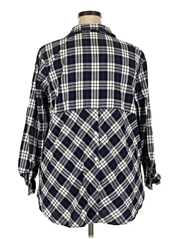 Joan Rivers 3/4 Sleeve Button-Down Shirt (view 2)