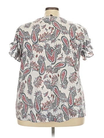 Lane Bryant Short Sleeve Blouse (view 2)