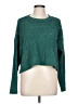 American Eagle Outfitters 100% Polyester Green Pullover Sweater Size L - photo 1
