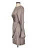 Saints + Secrets 100% Polyester Gray Cocktail Dress Size S - photo 5