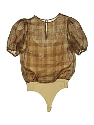 Cami Short Sleeve Silk Top (view 2)