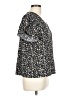Shein 100% Polyester Stars Black Short Sleeve Blouse Size L - photo 4