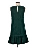 J.Crew 100% Polyester Solid Green Casual Dress Size 6 - photo 2