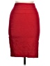 Rainbow Solid Red Formal Skirt Size M - photo 1