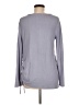 Ann Taylor LOFT Gray Sweatshirt Size M - photo 2