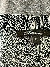 Soirée 100% Rayon Paisley Gray 3/4 Sleeve Blouse Size 1X - photo 7