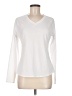 Warm Essentials White Long Sleeve T-Shirt Size M - photo 1