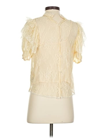 Free People Short Sleeve Blouse (view 2)