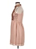 Forever 21 100% Nylon Tan Cocktail Dress Size M - photo 5