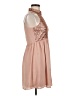 Forever 21 100% Nylon Tan Cocktail Dress Size M - photo 4