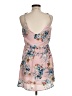 Lush 100% Polyester Floral Pink Casual Dress Size M - photo 2