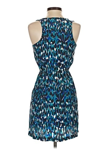Aqua Cocktail Dress (view 2)