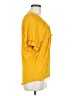 One September 100% Viscose Yellow Short Sleeve Blouse Size M - photo 4