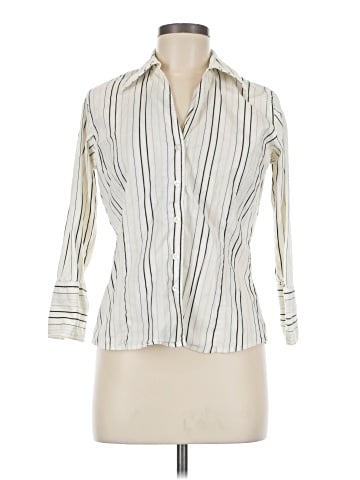 DressBarn 3/4 Sleeve Button-Down Shirt (view 1)