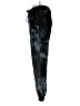 HOTOUCH 100% Polyester Tie-dye Black Casual Pants Size M - photo 5