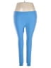 Buffbunny Collection Solid Blue Active Pants Size 3X - photo 1