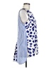 CAbi 100% Polyester Blue Sleeveless Blouse Size M - photo 4