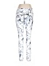 Shein Print White Active Pants Size 6 - photo 2