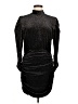 Rebecca Malone 100% Polyester Metallic Black Cocktail Dress Size 6 - photo 1