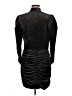 Rebecca Malone 100% Polyester Metallic Black Cocktail Dress Size 6 - photo 2