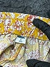 Old Navy 100% Rayon Paisley Yellow Shorts Size XS - photo 3