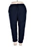 Style&Co Solid Blue Track Pants Size XXL - photo 1