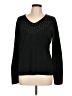 Carolyn Taylor Black Pullover Sweater Size L - photo 1