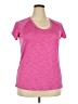 Reebok 100% Polyester Pink Active T-Shirt Size XXL - photo 1
