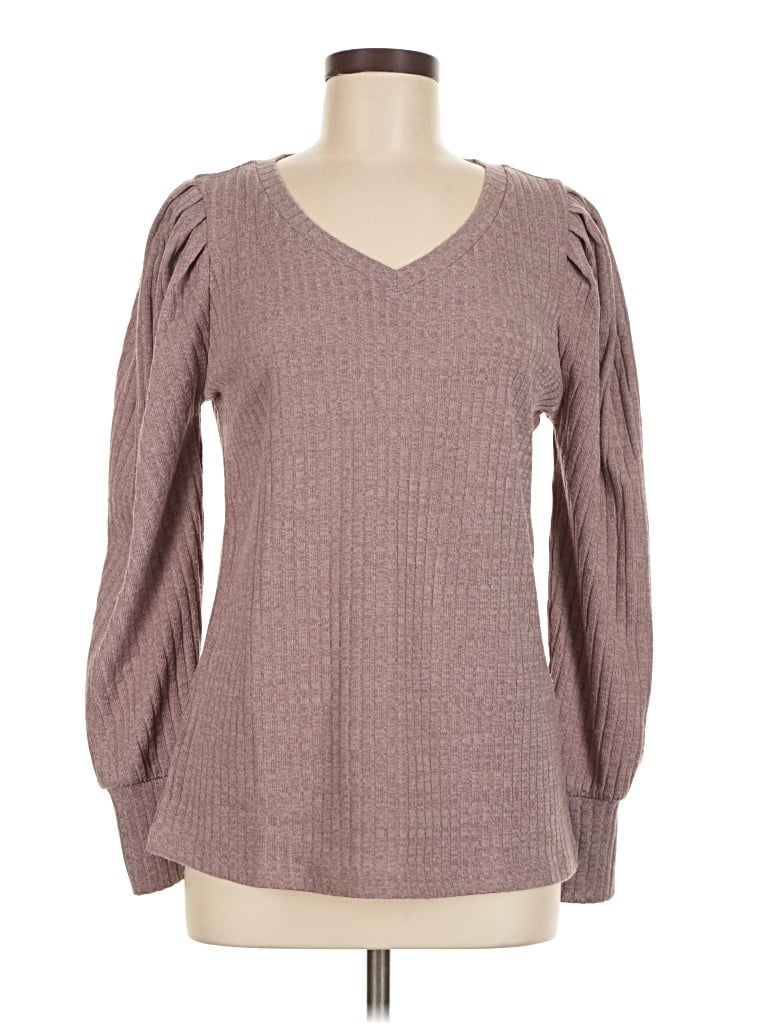 Click to view more detailed imagery on our partner's website Pre-owned Hotouch Pullover Sweater In Brown