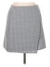 Assorted Brands 100% Polyester Houndstooth Gray Casual Skirt Size 8 - photo 1
