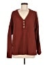 In Loom Burgundy Pullover Sweater Size M - photo 1