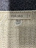 Rokoko Color Block Ivory Pullover Sweater Size S - photo 7